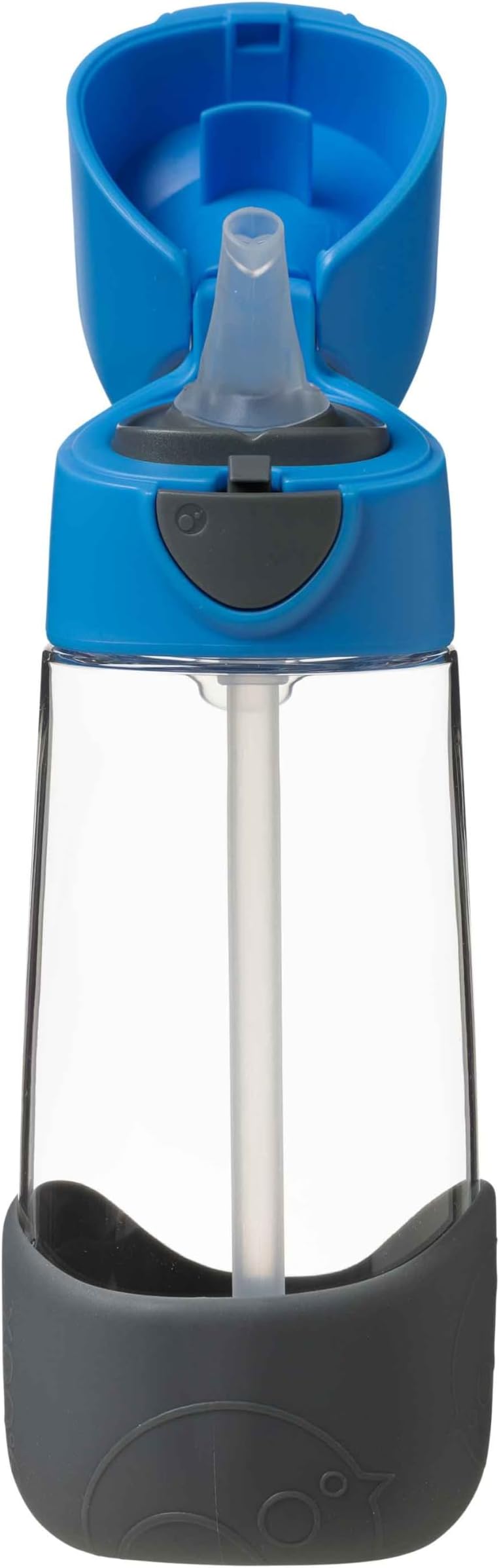 b.box Tritan Drink & Water Bottle 450ml Blue Slate Easy Grip Leakproof Lid