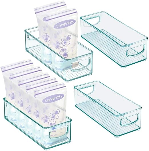 Amazon Com Mdesign Baby Food Kitchen Refrigerator Cabinet Or