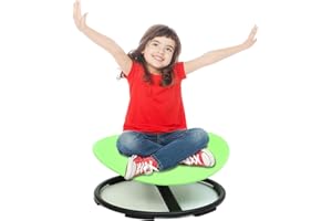 Fanboxk Kids Sensory Swivel Chair,Autism Sensory Spinning Chair for Kids,Sensory Spinning Toy Chair,Kids Coordination Sensory Swivel Products for Ages 3 Years and UP,Training Body Coordination