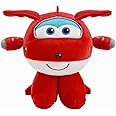 Super Wings 7" Dizzy Plush Toys, Soft Cuddly Plushies for Toddlers & Children, Kids Toy for Boys and Girls Ages 0+, Gifts for Christmas, Birthday, Preschool Play, Pink