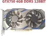 Oikabio GTX750 4GB GDDR5 128Bit Gaming Graphics Video Card PCIe 3.0 HD VGA DVI view 4