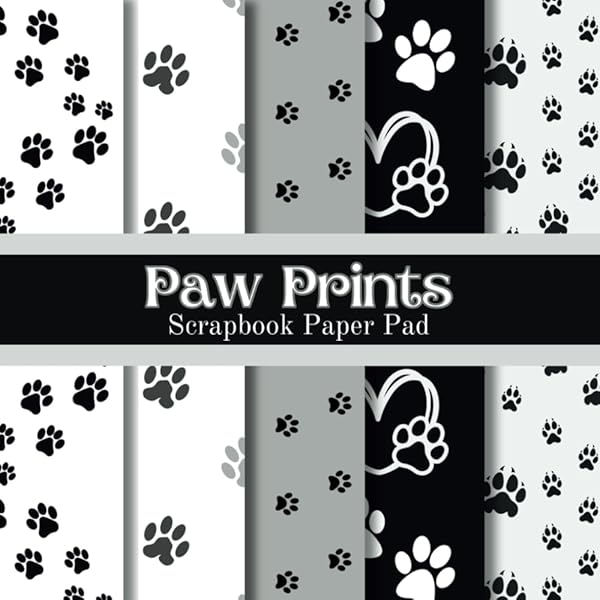 paw-prints-scrapbook-paper-pad-papeterie-cerise-amazon-com-books for Free Printable Paw Print Paper Paw Prints Scrapbook Paper Pad: Papeterie, Cerise: Amazon.com: Books for Free Printable Paw Print Paper
