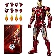 URSUL Collectible Action Figure Metal Painting 20 Joints Movable - 10th Anniversary (7 inches) (Mark 7)