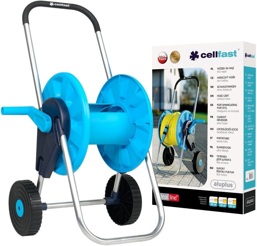 Cellfast Gartenschlauchwagen ALUPLUS 45 m , 1/2", 55-250
