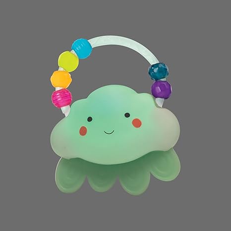 b baby light up cloud rattle