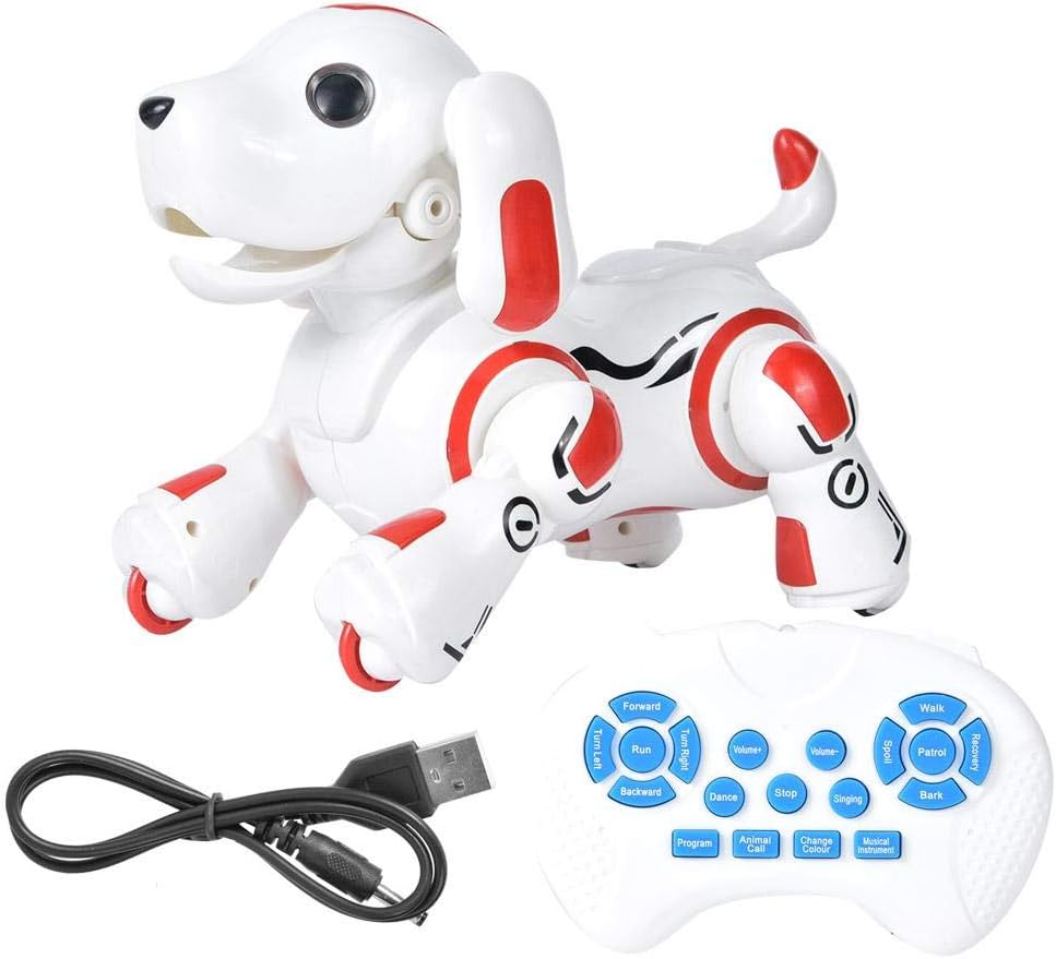 Amazon.co.jp Remote Control Dog, Intelligent Robot Dog Electronic Smart Touch Sensor RC Robot