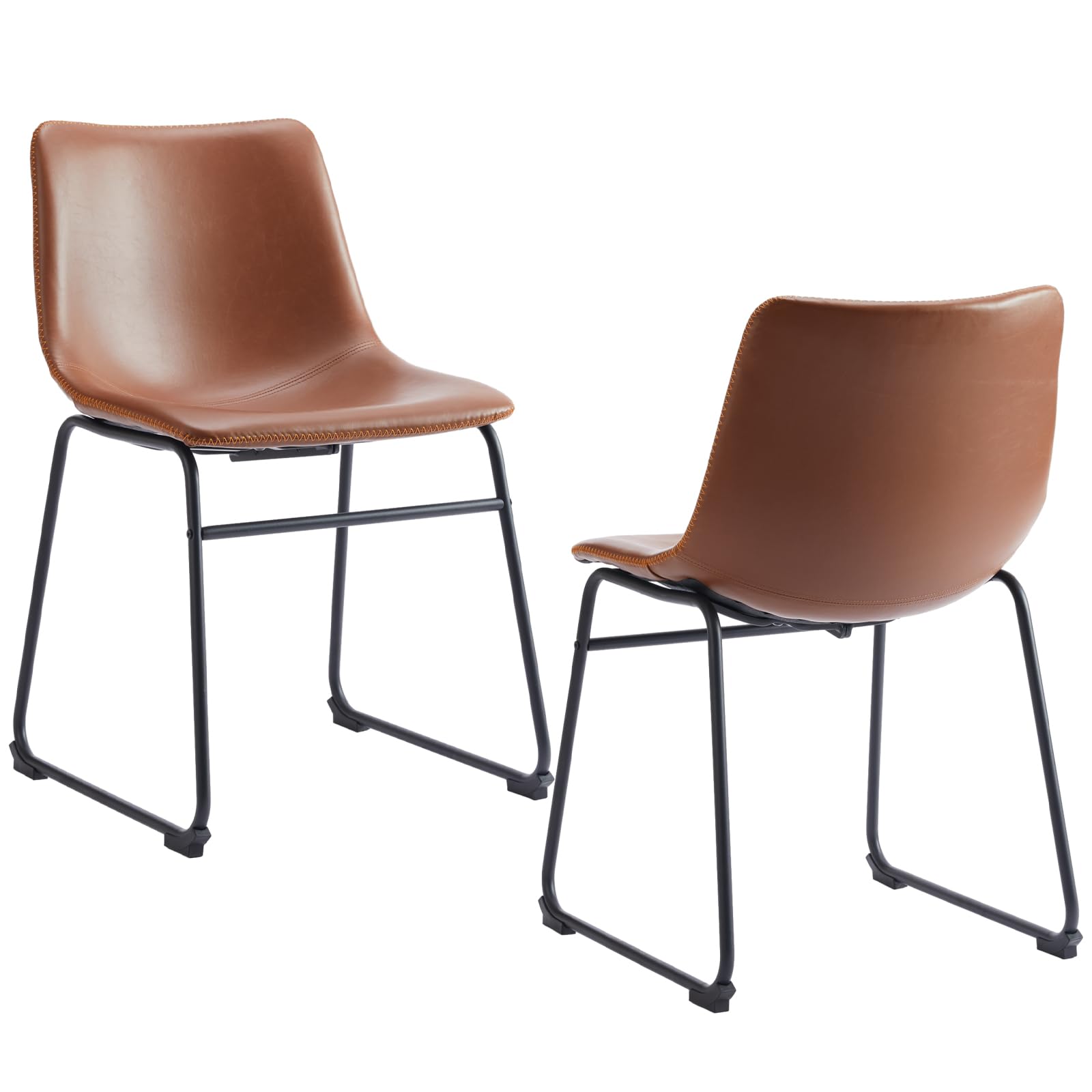 JHK 18 Inch Counter Height Bar Stools Set of