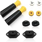 Priprilod Rear Upper Lower Shock Mounts Grommets And Bump Stops Kit Compatible With BMW E81 E82 E82E E87 E88 E90 E90N E92 E92N E93 2007-2013#33526768544 33536767334 33506771737 33506771738 33506767010