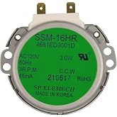 OEM Mania 4681ED3001D Dishwasher Diverter Motor Compatible with LG | Replaces 4681ED3001B, AP5243567, 2020847, AH3579323, EA3579323, PS3579323.