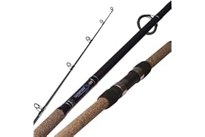 Okuma Longitude Surf Graphite Rods (Large, Black/Blue/Silver)