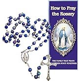 How to Pray the Rosary Set Including Family Prayer Pamphlet Catholic Prayer Guide