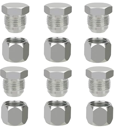 Amazon.com: AF C5229-06 - #6 Male JIC (9/16''-18 Threads) - Plug