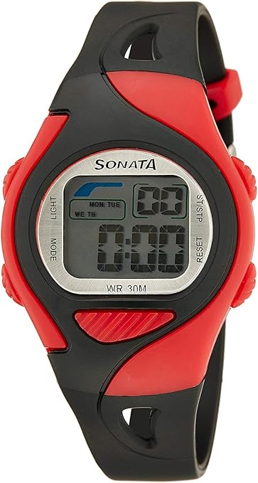 sonata super fibre digital watch