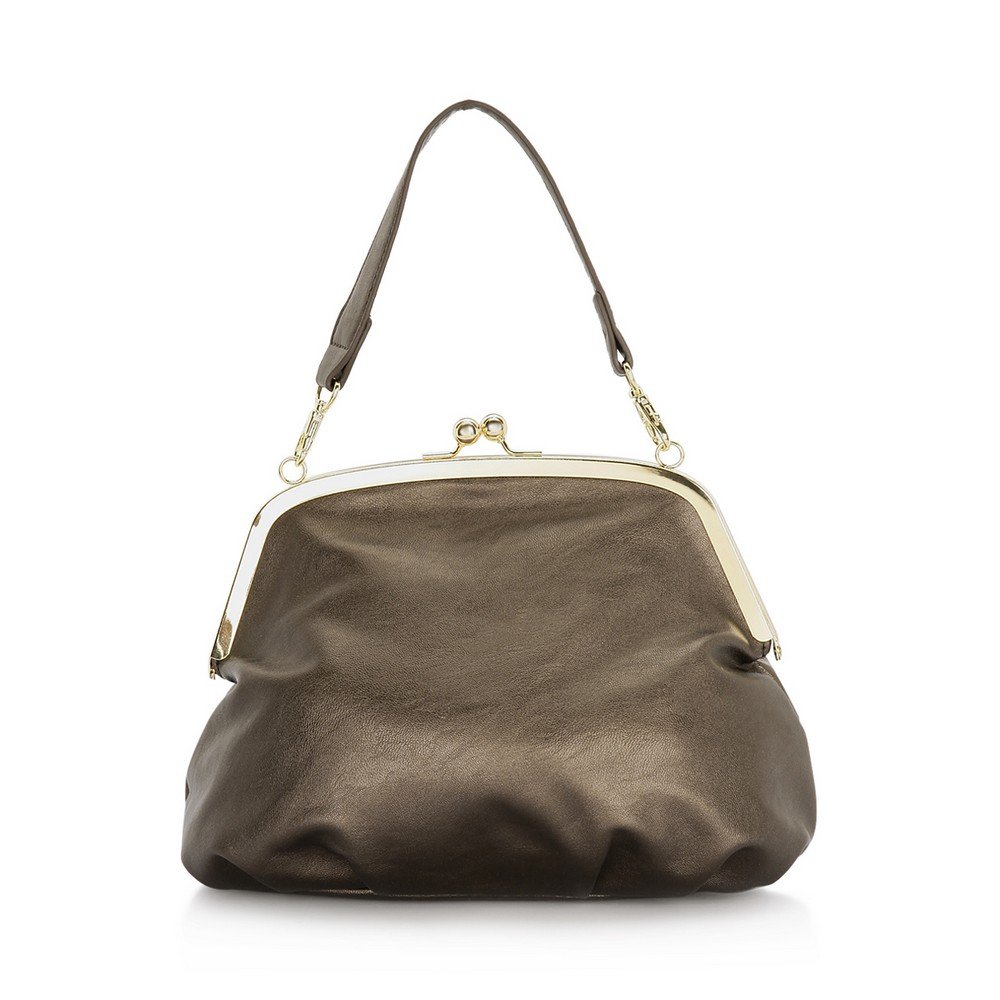 caprese women's satchel (bronze)