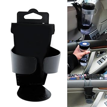 1PCS Car Seat Cup Drink Beverage Bottle Mount Cup 2 Holder