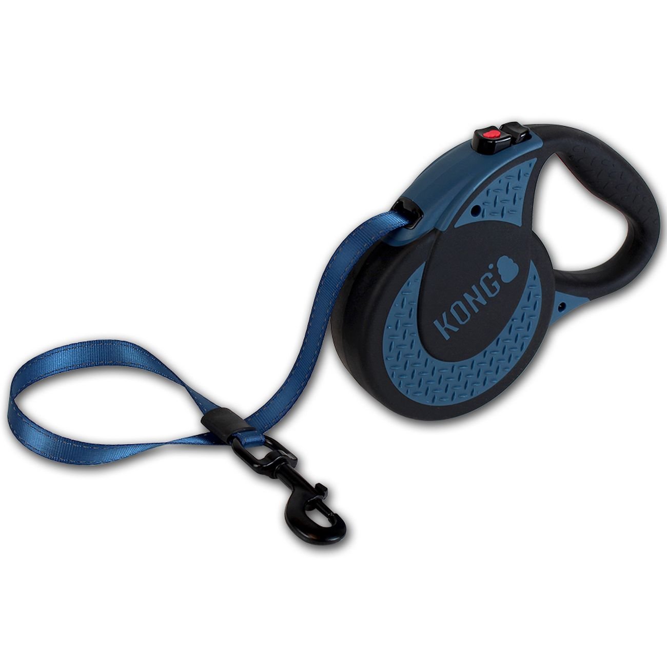 KONG Ultimate Retractable Dog Leash, Extra Large, Blue, 5m Tape