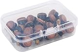 BBTO 20 x 10 mm Cue Tips Brown with Plastic Storage Box view 4