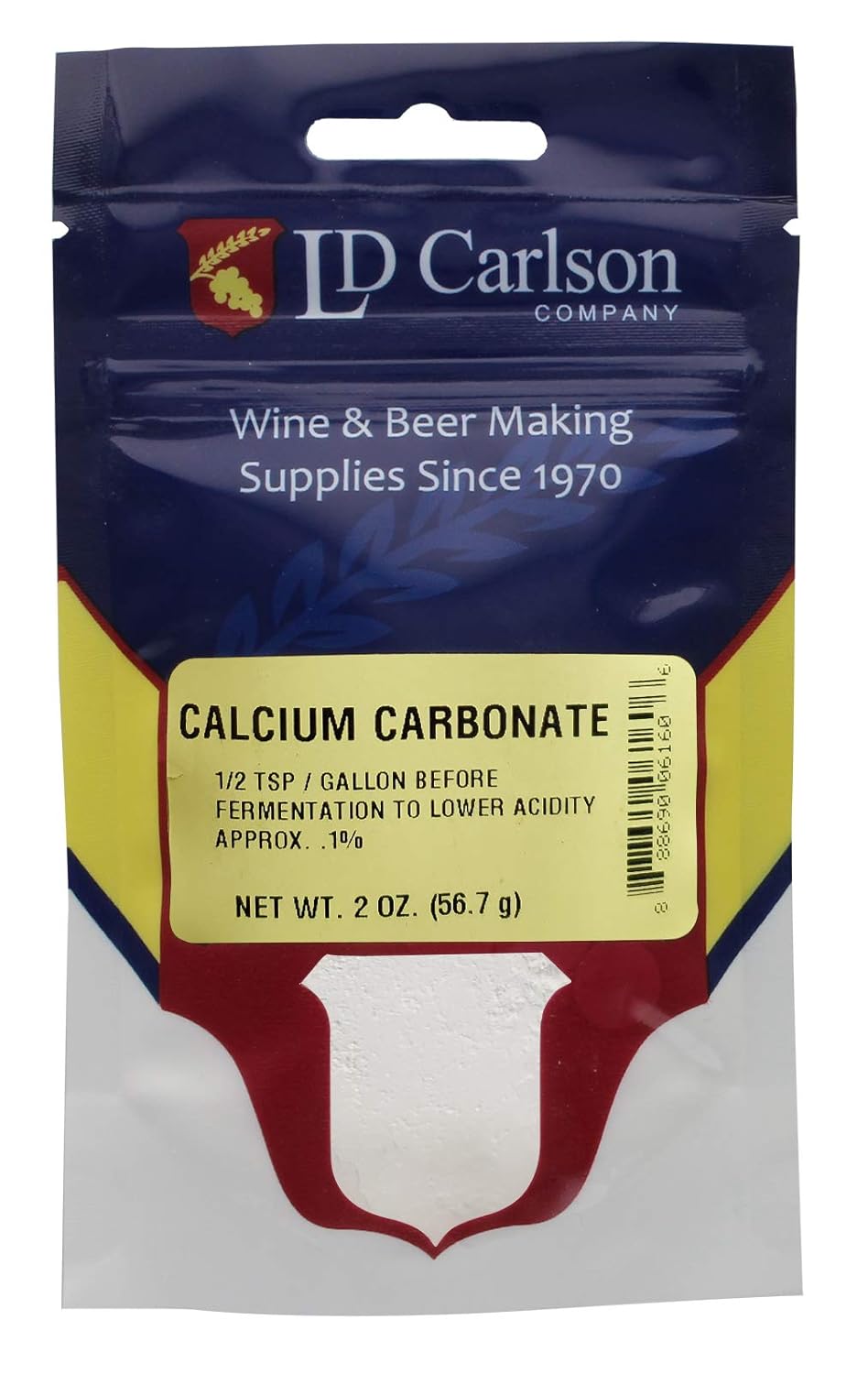 Calcium Carbonate - 2 oz.