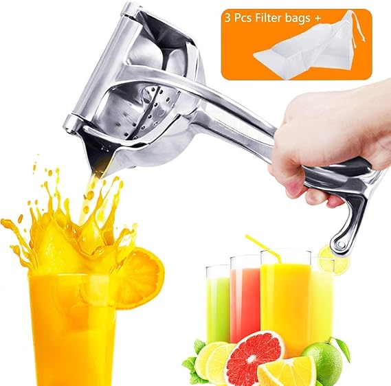 hand juicer machine steel body