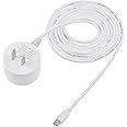 Vebner 6ft Power Adapter Compatible with Google Home Mini Power Cable - Micro B Power Adapter (Long)