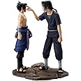 Ichibansho Figure - Naruto Shippuden - Sasuke Uchiha & Itachi Uchiha (Red Eyes Reflecting The Heart) Revible Moment Collectible Statue