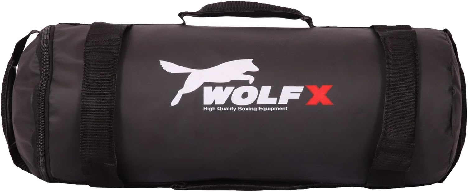 Power Cloth/Sand FILLED Bag Boxing MMA Training Fitness 5-60kg (Black)