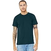 Bella Canvas Unisex Jersey T-Shirt - Atlantic - 2XL Deep Heather