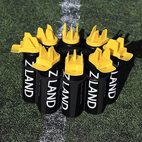 Ziland Hybrid Water Bottles • 8 Water Bottles + 1 Carrier • Perfect for Sports Teams