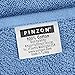 Amazon Brand – Pinzon Heavyweight Luxury Cotton Bath Towel - 56 x 30 Inch, Marine