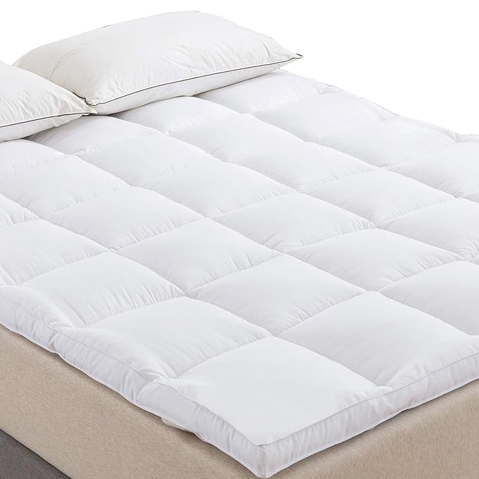 Naluka Mattress Topper King Size, Full Down Alternative