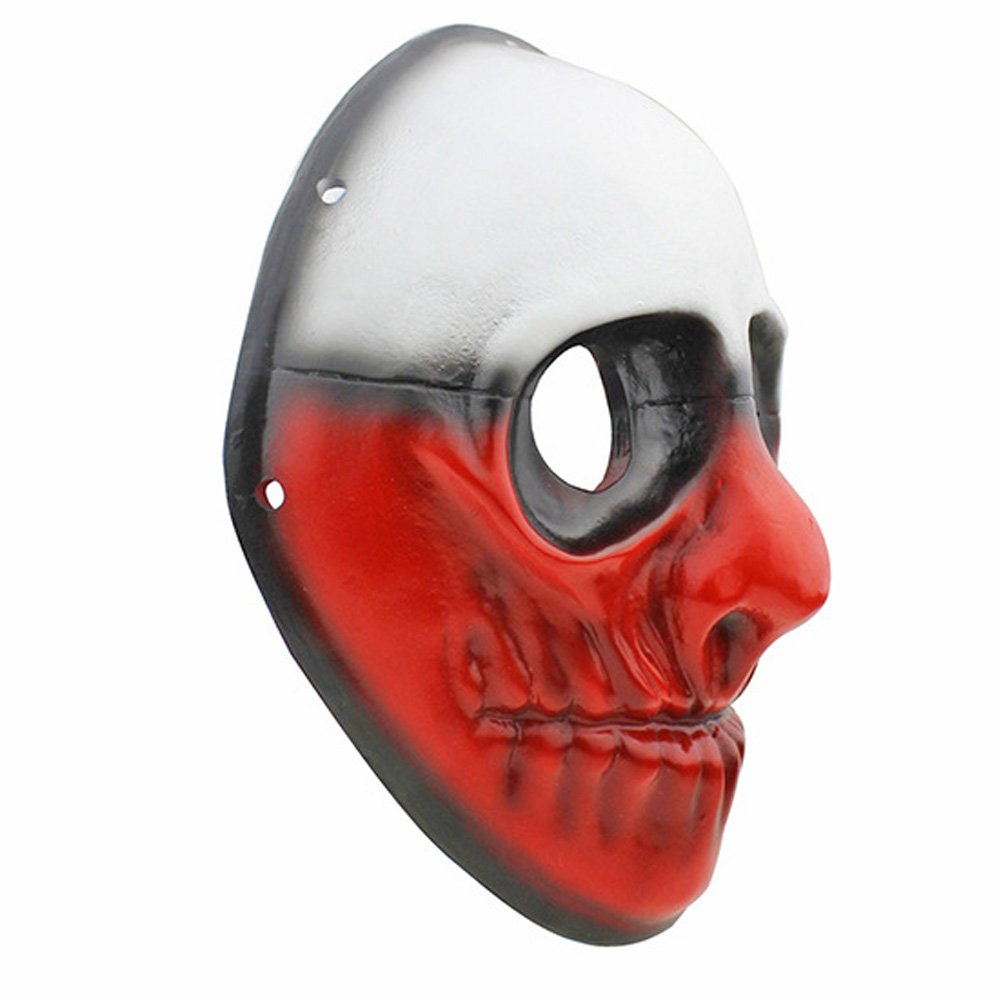 CCOWAY Halloween Máscara, Payday 2 Tema Terror Cosplay Party Máscara (Wolf)