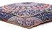Krati Exports Indian Floor Pillow Cushion Covers in Mandala Design (Blue Multi)
