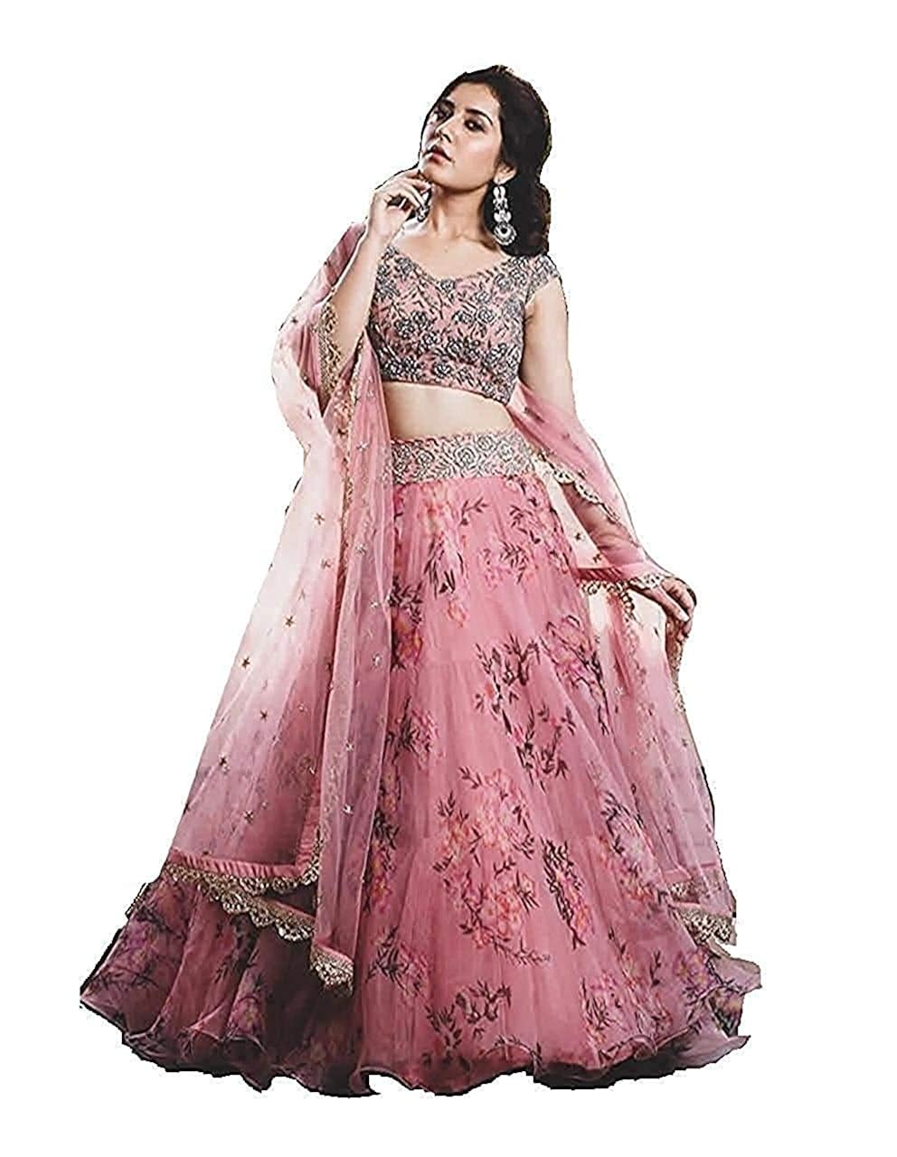semi stitched lehengas