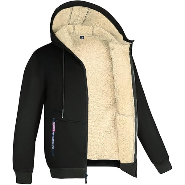 ZWRXW Hoodies for Men Full Zip Heavyweight Fleece Sherpa ZWRXW Hoodies for Men Full Zip Heavyweight Fleece Sherpa