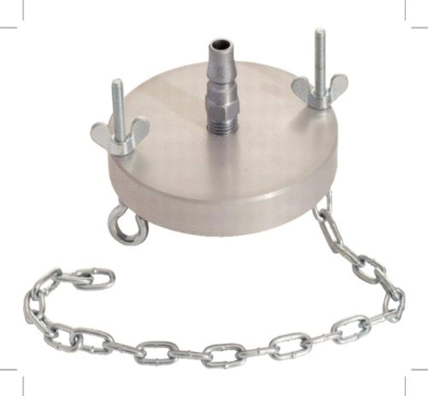 KS Tools 160.0708 Bleed nozzle universal adapter U 90 with chain for brake bleeding
