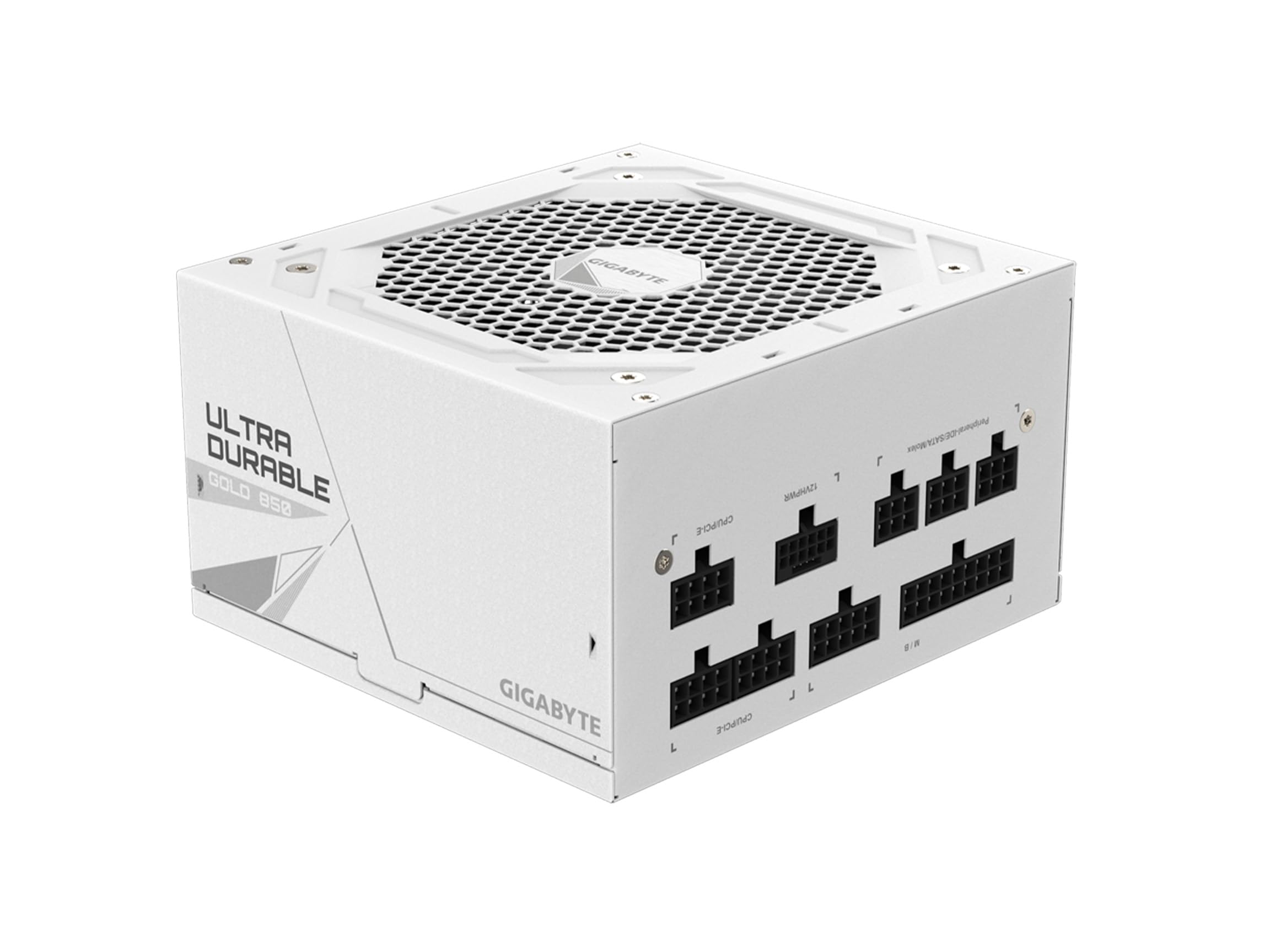 GIGABYTE GP-UD850GM PG5W - PCIe5.0 Ready - ATX3.0-850W 80 Plus Gold Certified - Fully Modular Power Supply - Japanese Capacitors