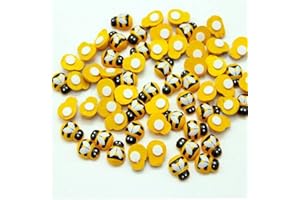 Bee Ladybug Stickers 100 Pcs Wooden Wall Decor for DIY Scrapbooking Crafts Home Party Decoration Fashion with Nice