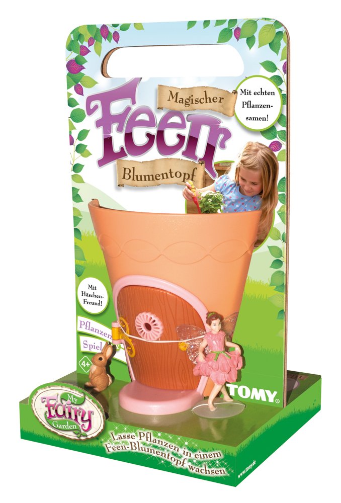 My Fairy Garden E72781DE Seeds Plant & Play, Magical Children from 4 Years, Plant Flower Pot Yourself & Play with Fairy Figure, Creative Set Girls