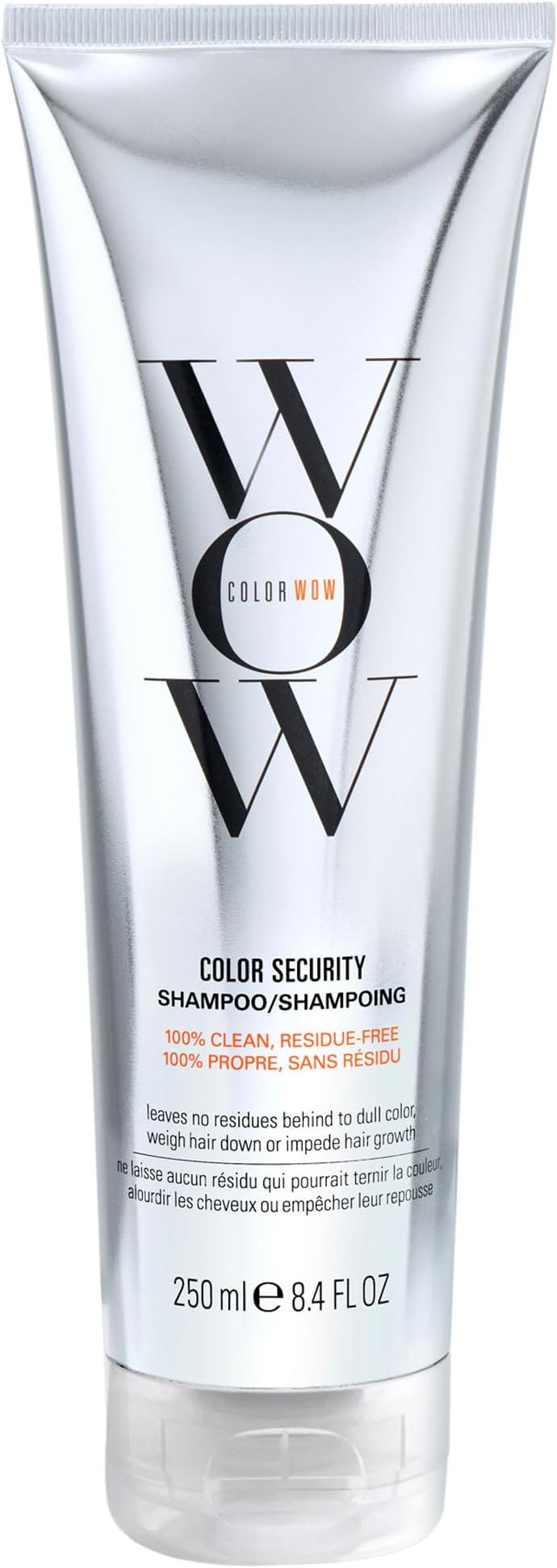 COLOR WOW Color Security Shampoo Sulfate Free Residue Free Color Treated Hair
