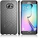 E LV Holster Case for Galaxy S6 Edge Plus - Shock Proof Impact Resistant Shell Holster with Belt Clip and Kickback Stand - Case Cover for Samsung Galaxy S6 Edge Plus
