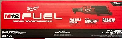 Milwaukee M12 Fuel 3/8in High Speed Cordless Ratchet Bare Tool Only