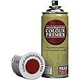 The Army Painter Color Primer Spray Paint, Dragon Red, 400ml, 13.5oz - Acrylic Spray Undercoat for Miniature Painting - Spray Primer for Plastic Miniatures