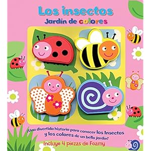 Los insectos jardín de colores / Puzzle Bugs Colors in the garden (Spanish Edition)