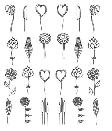 Amazon Com 1 Pc Fantasy Black Simple Foils Nails Art Stickers Amazon Com 1 Pc Fantasy Black Simple Foils Nails Art Stickers