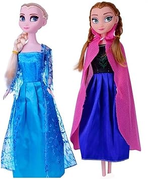 Graphitos Frozen Sister Ana and Elsha Doll Girl