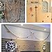 Whitelotous Decorative Natural Fishing Net Seaside Wall Beach Party Sea Shell Fishnet Decor