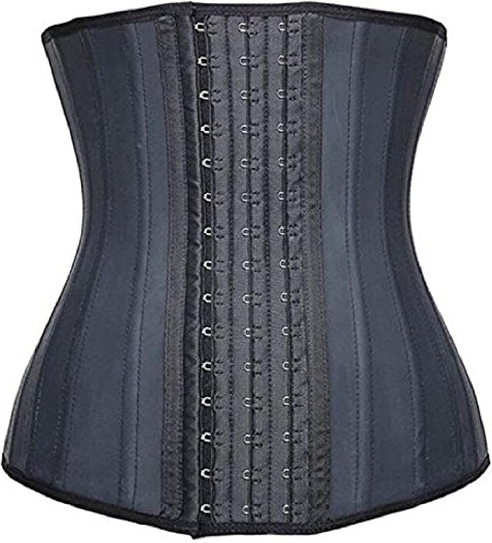 FOMANSH Latex Waist Trainer Slimming Cincher Underbust Corsets Training