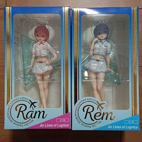 Amazon レム ラム フィギュア セット ワンダーフェスティバル ワンフェス Wf セガ ゼロから始める異世界生活 リゼロ グッズ フィギュア ドール 通販