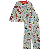 Marvel Boys' 2-Piece Loose-fit Superhero Matching Pajamas Set, Soft & Cute for Kids