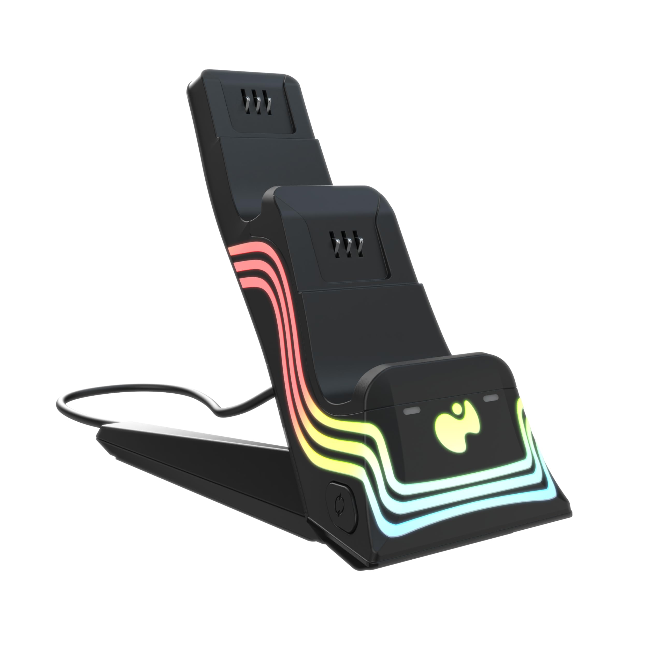 PDP Xbox Afterglow Wave DUAL Charger Black 5